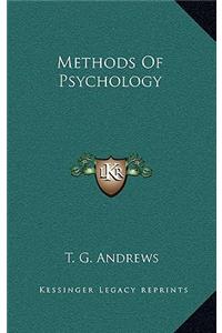 Methods of Psychology