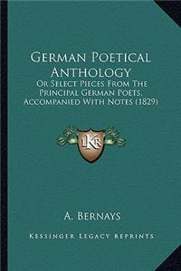 German Poetical Anthology