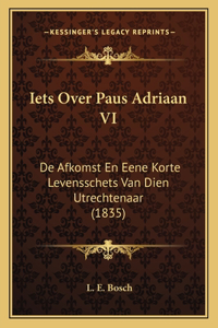 Iets Over Paus Adriaan VI