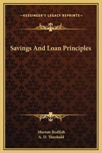 Savings And Loan Principles