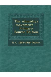 The Ahmadiya Movement