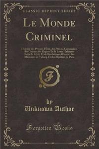 Le Monde Criminel