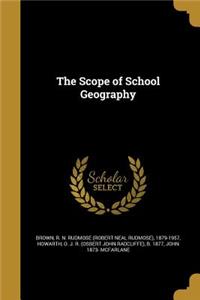 Scope of School Geography