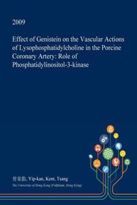 Effect of Genistein on the Vascular Actions of Lysophosphatidylcholine in the Porcine Coronary Artery