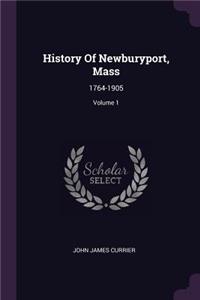 History Of Newburyport, Mass