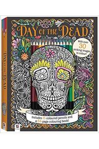 Day of the Dead Colouring Kit with 15 Pencils