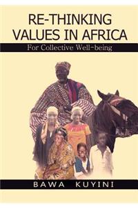 Re-thinking values in Africa