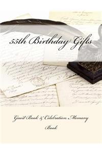 55th Birthday Gifts
