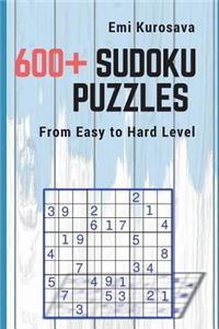 600+ Sudoku Puzzles