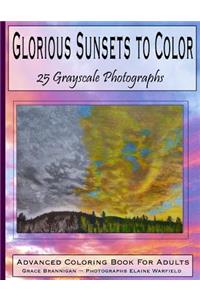 Glorious Sunsets to Color