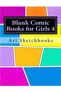 Blank Comic Books for Girls 4