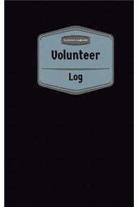 Volunteer Log (Logbook, Journal - 96 pages, 5 x 8 inches)