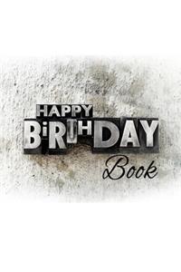 Happy Birthday Book