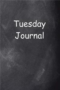 Tuesday Journal Chalkboard Design