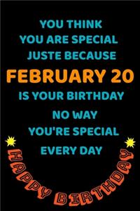happy birthday February borns