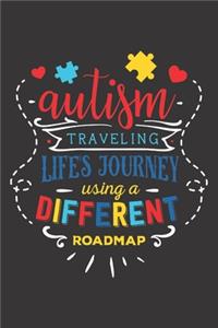 Autism traveling life´s journey