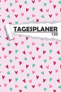 Tagesplaner vintage Herz