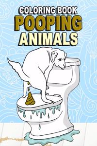 Pooping Animals Coloring Book