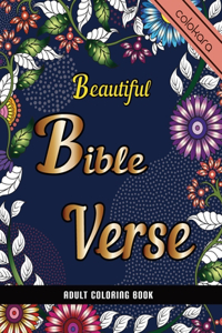 Beautiful Bible Verse Adult Coloring Book