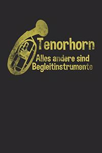 Tenorhorn - alles andere sind Begleitinstrumente