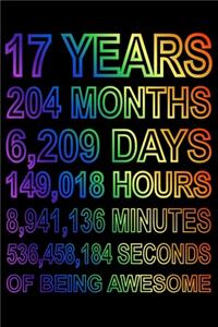 17 Years Of Being Awesome