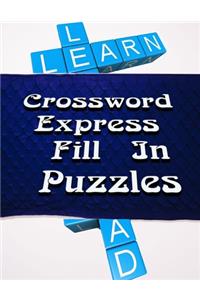 Crossword Express Fill In Puzzles