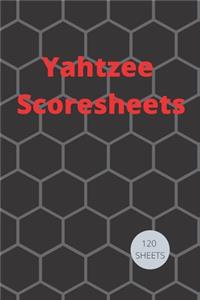 Yahtzee Scores Sheets
