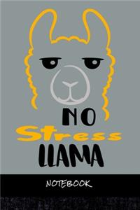 No Stress Lama Notebook