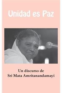 Unidad es Paz