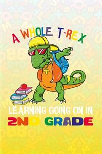 A Whole T-Rex Learning Going On 2nd Grade