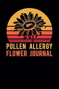 Pollen Allergy Flower Journal