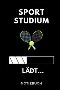 Sport Studium Lädt... Notizbuch
