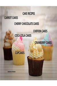 Cake Recipes, Carrot Cakes, Cherry Chocolate Cakes, Chiffon Cakes, Coca Cola Cakes, Cranberry Cakes, Cupcakes