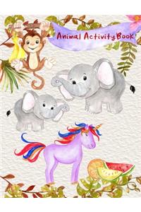 Animal Activity Book