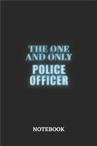 The One And Only Police Officer Notebook