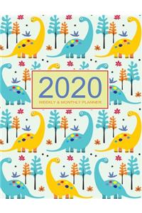 2020 Planner Weekly & Monthly 8.5x11 Inch