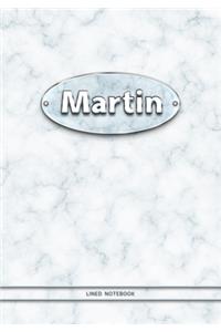 Martin - Lined Notebook