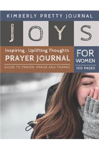 Joys Prayer Journal for Women