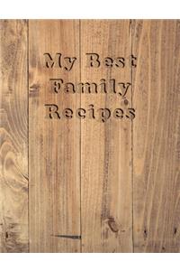 Recipe Keepsake Book - To My Daughter