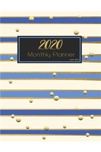 2020 monthly planner jan-dec