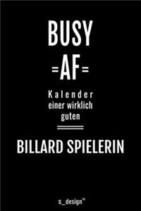 Kalender für Billard Spieler / Billard Spielerin