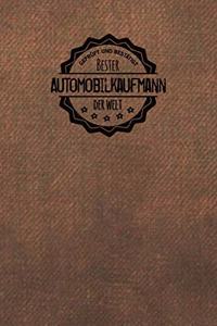 Geprüft und Bestätigt bester Automobilkaufmann der Welt