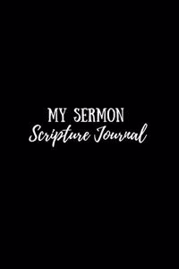 My Sermon Scripture Journal