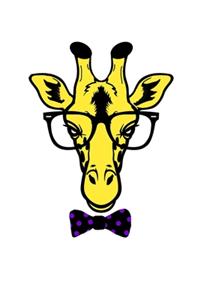 Nerdy Giraffe Notebook