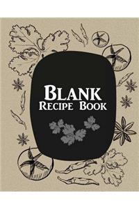 Blank Recipe Book