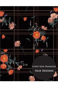 Client Data Organizer Hair Dresser