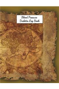 Blood Pressure Diabetes Log Book