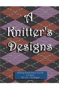 Knitting Graph Paper Journal. 2