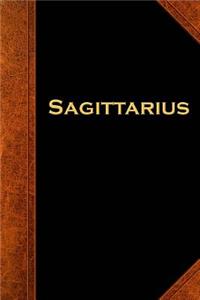 2019 Weekly Planner Sagittarius Zodiac Horoscope Vintage 134 Pages