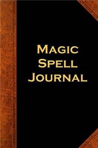 Magic Spell Journal Vintage Style